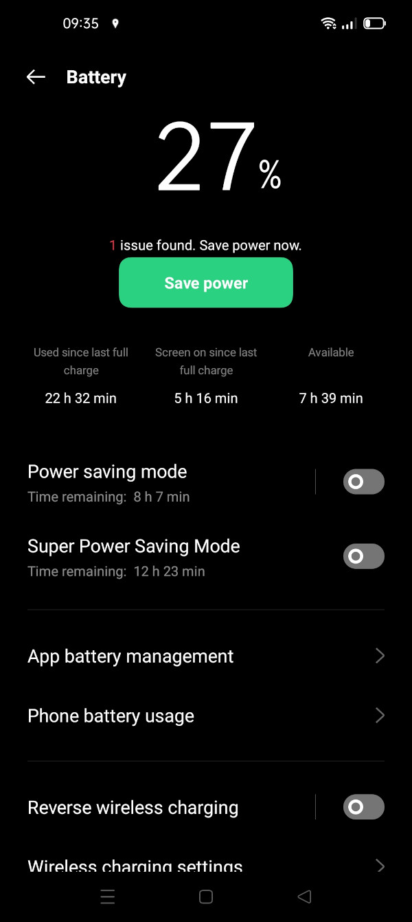 OPPO Find X3 Pro battery life overnight