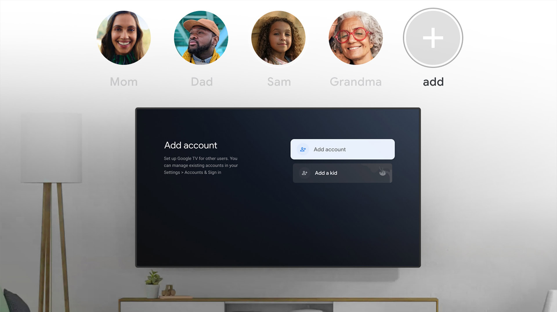 google tv profiles header google tv profiles header