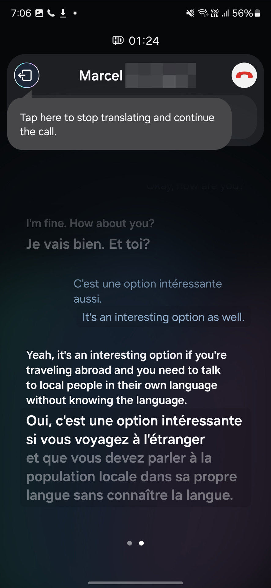 samsung galaxy s24 phone call live translate 2