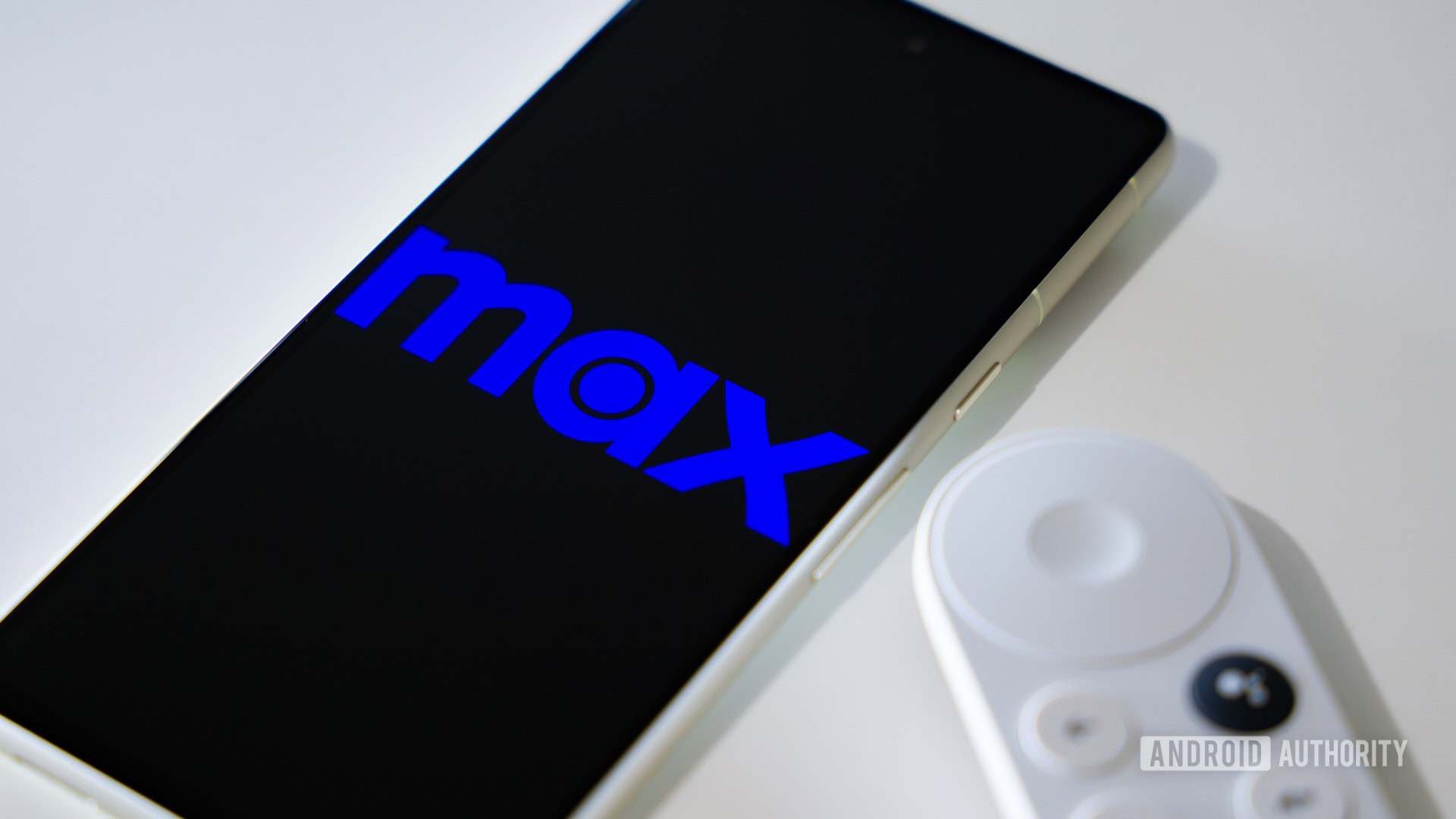 Max logo on smartphone (2) Max logo on smartphone (2)
